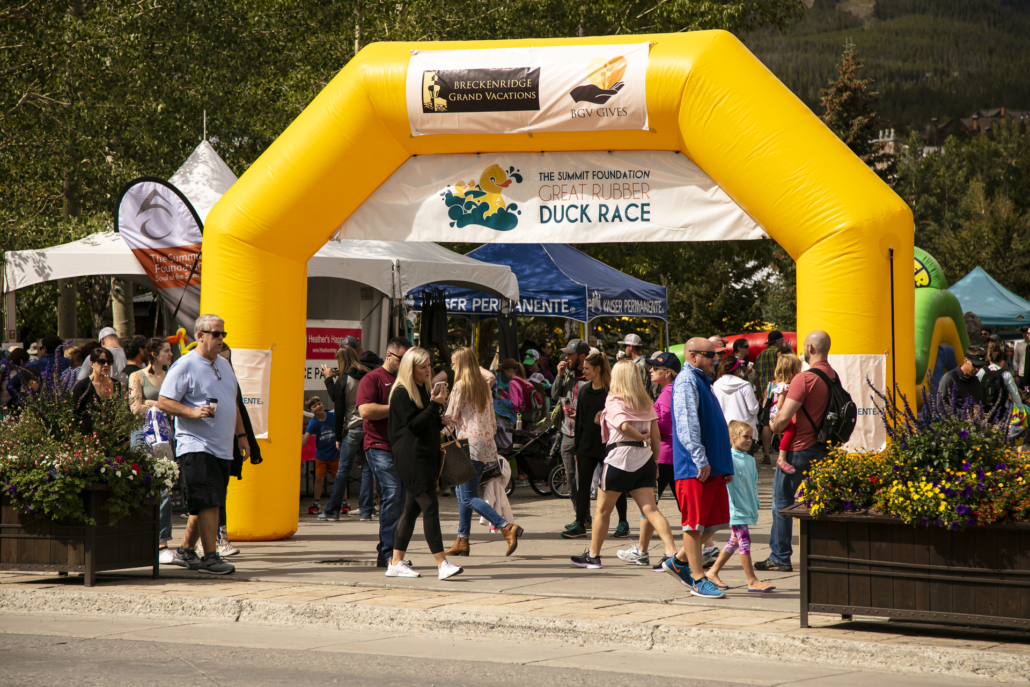 The 31st Annual Great Rubber Duck Race Breckenridge Grand Vacations Gives