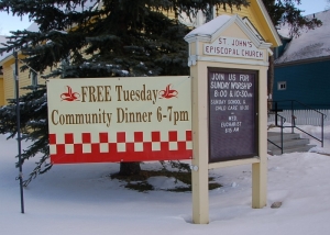 Free Community Dinner @ St. John the Baptist Episcopal Church