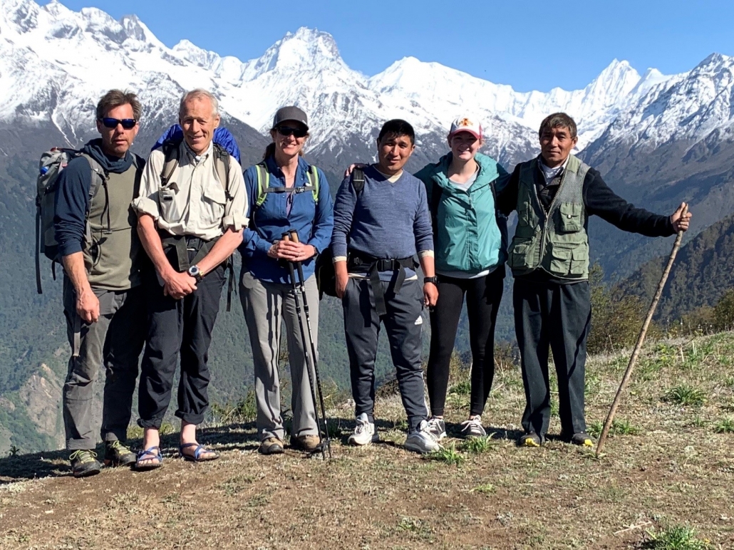 Group of people in Nepal 